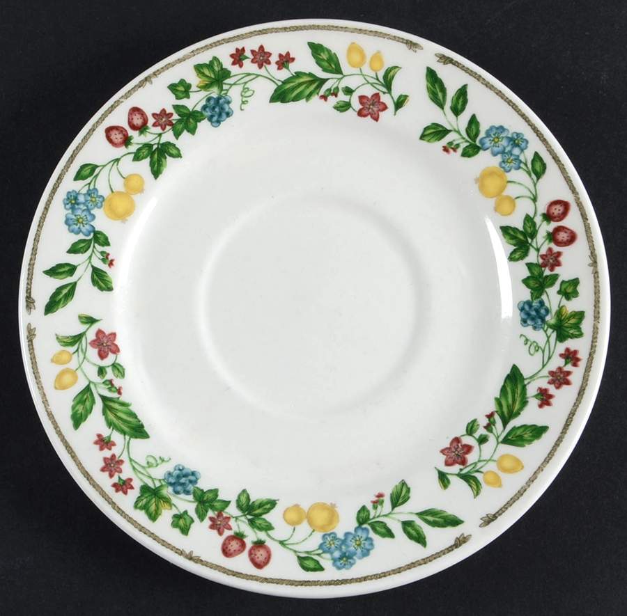 Festival (Light Cream) Saucer by Farberware-1