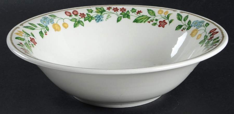 Festival (Light Cream) 9" Round Vegetable Bowl by Farberware-1