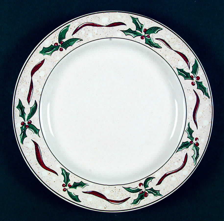 Holly Berry Dinner Plate by Farberware-1