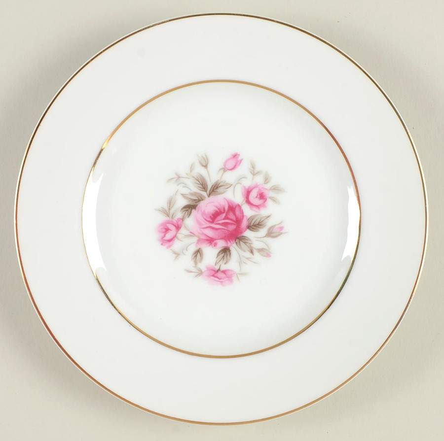 Laura Bread & Butter Plate by Fine China of Japan-1