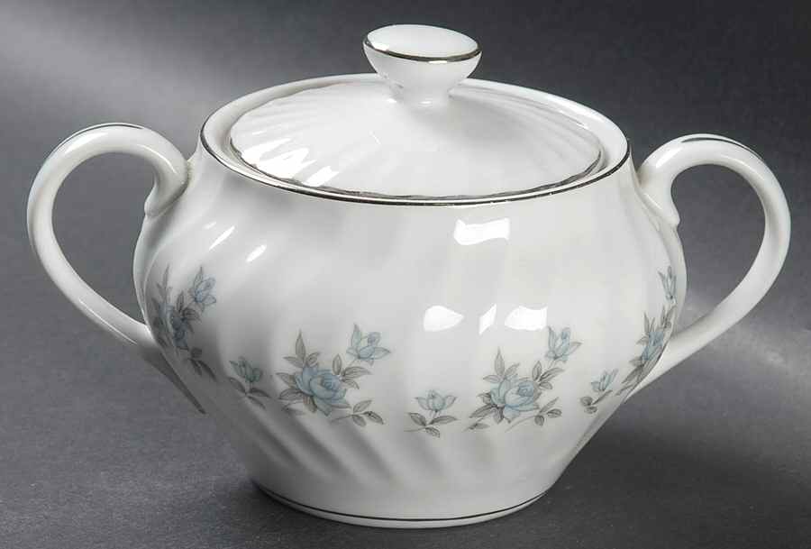 Bouquet Sugar Bowl & Lid by Four Crown-1