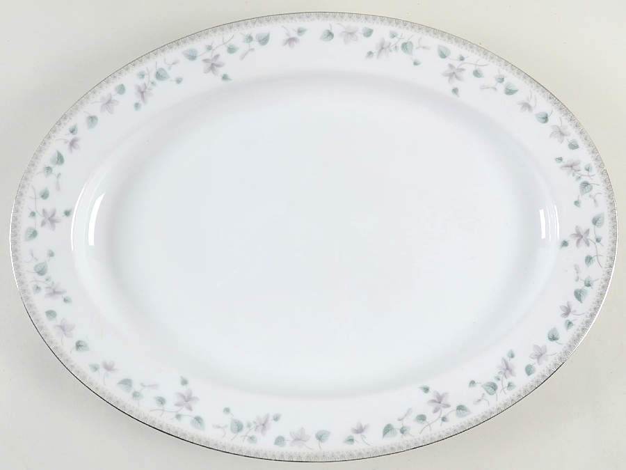 Elizabeth 16" Oval Serving Platter by Fashion Manor-1