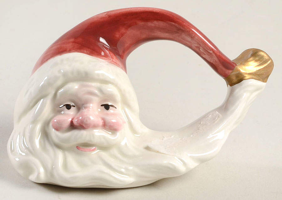 Old World Santa Figural Napkin Ring by Fitz & Floyd-1