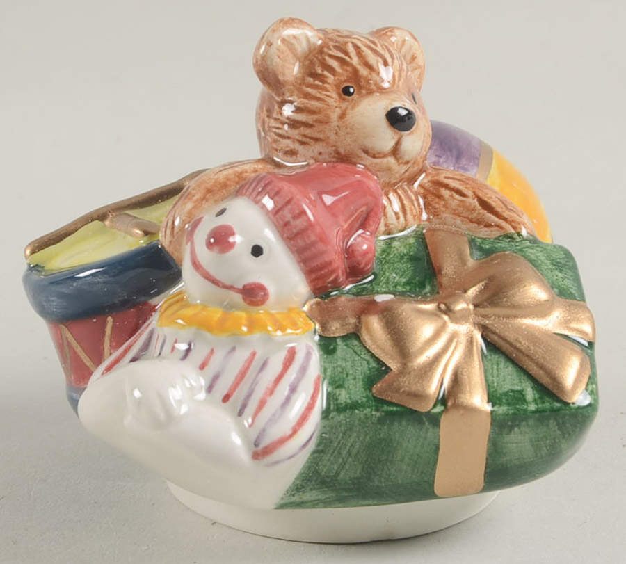 Old World Santa Lid for Sugar Bowl by Fitz & Floyd-1