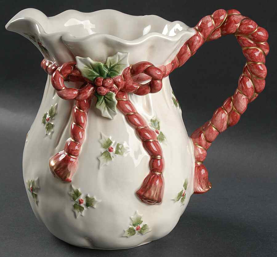 Old World Santa Pitcher by Fitz & Floyd-1