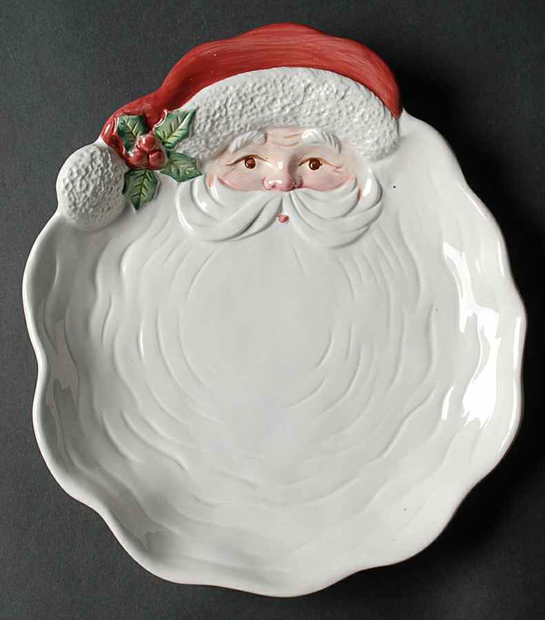 Old World Santa Santa Server by Fitz & Floyd-1