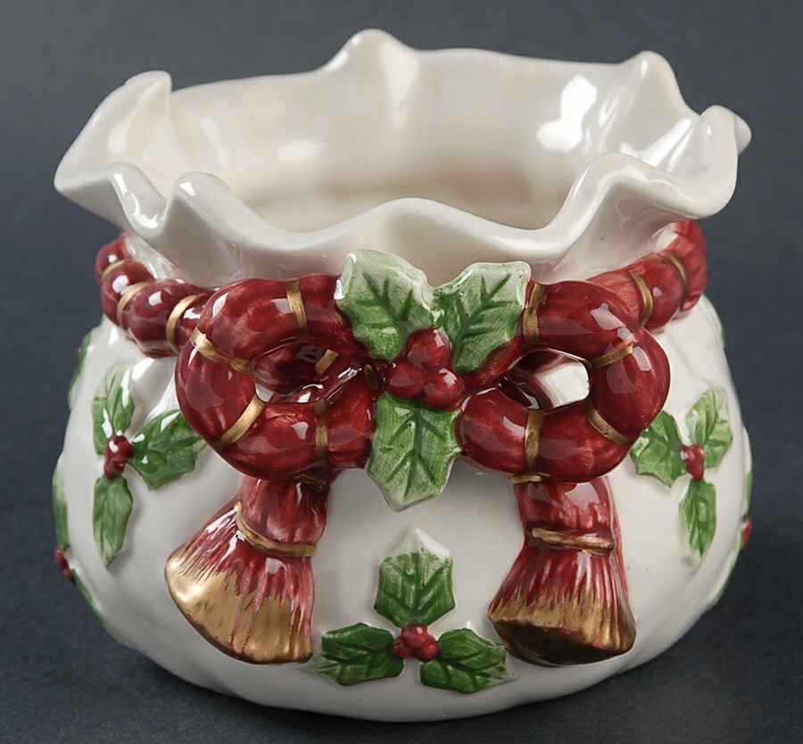 Old World Santa Votive Candleholder by Fitz and Floyd-1