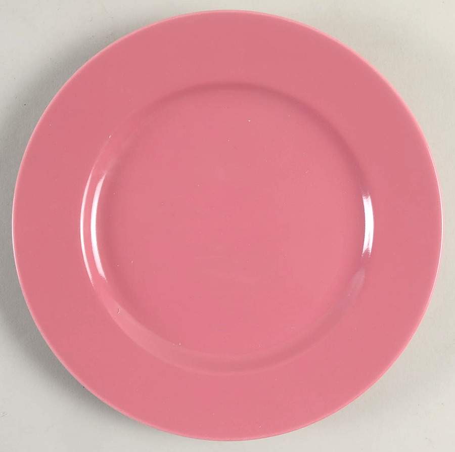 Total Color Spectrum Raspberry (Round) Salad Plate by Fitz and Floyd-1