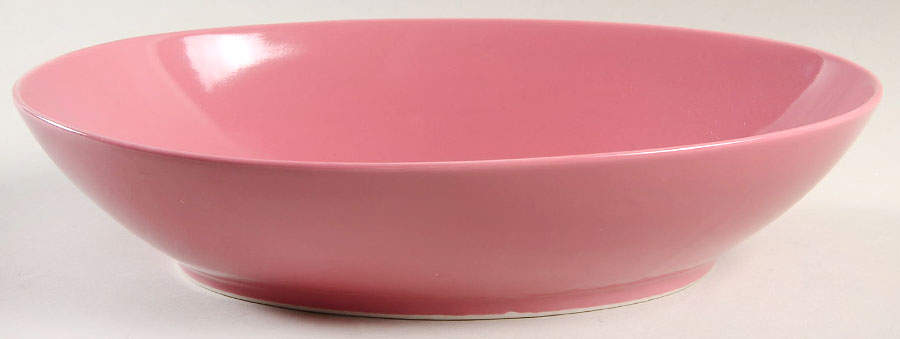 Total Color Spectrum Raspberry (Round) 10" Oval Vegetable Bowl by Fitz & Floyd-1
