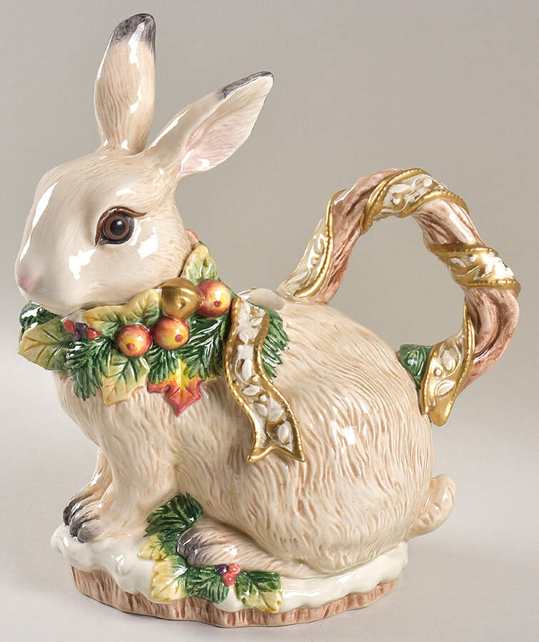 Snowy Woods Teapot No Lid by Fitz & Floyd-1