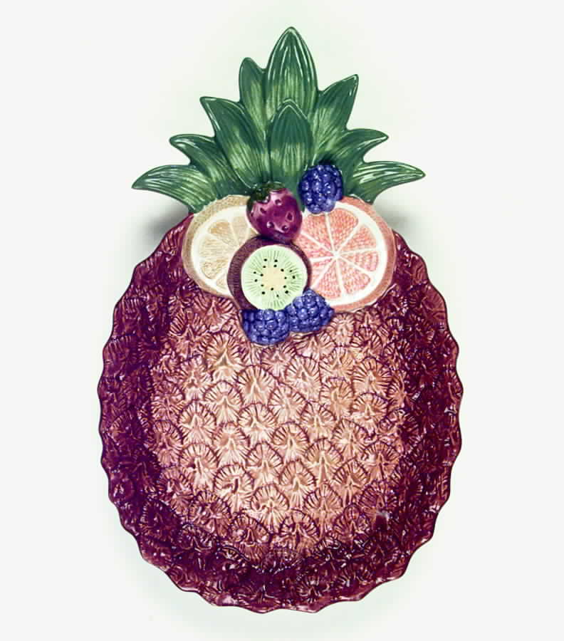 Fruit Tango Canape Plate by Fitz & Floyd-1