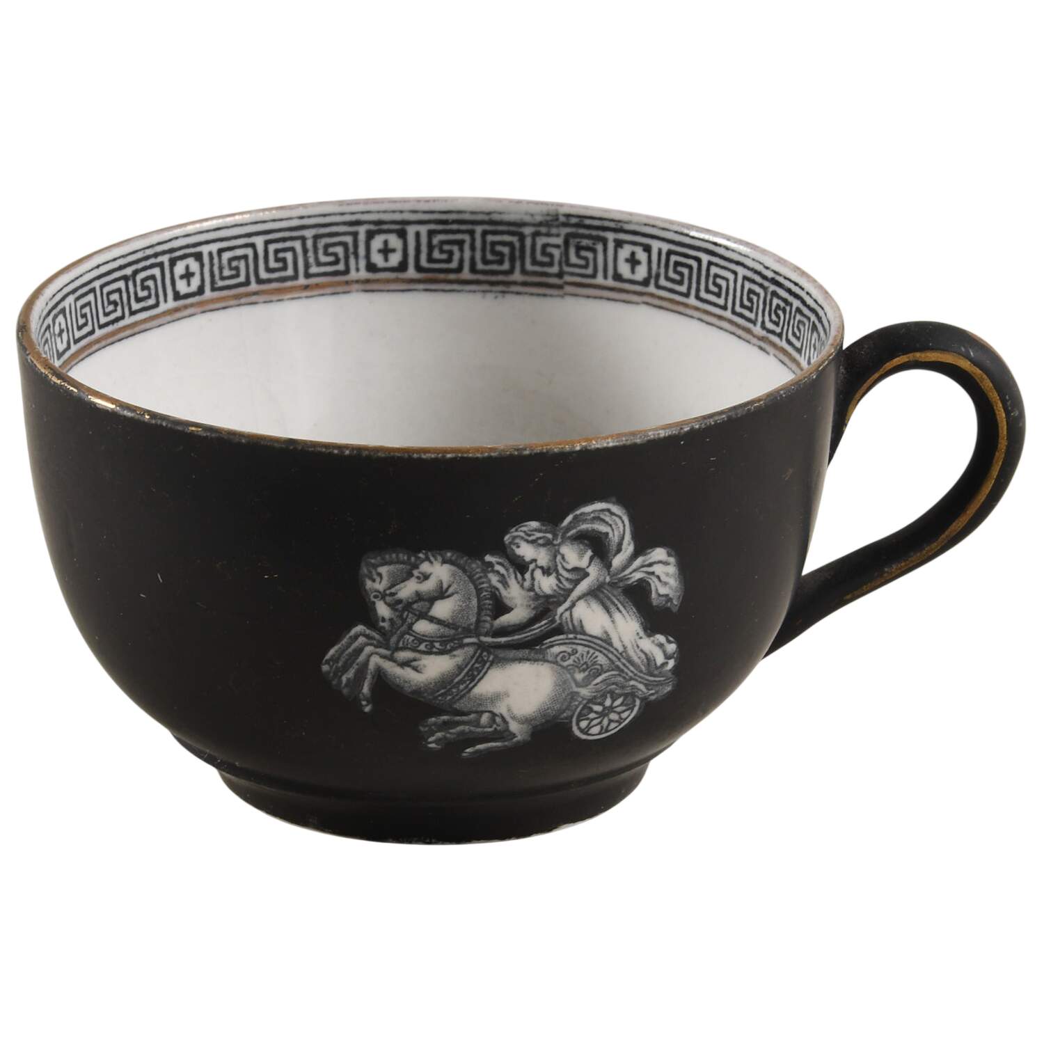 Old Greek Flat Cup by F & R Pratt-1