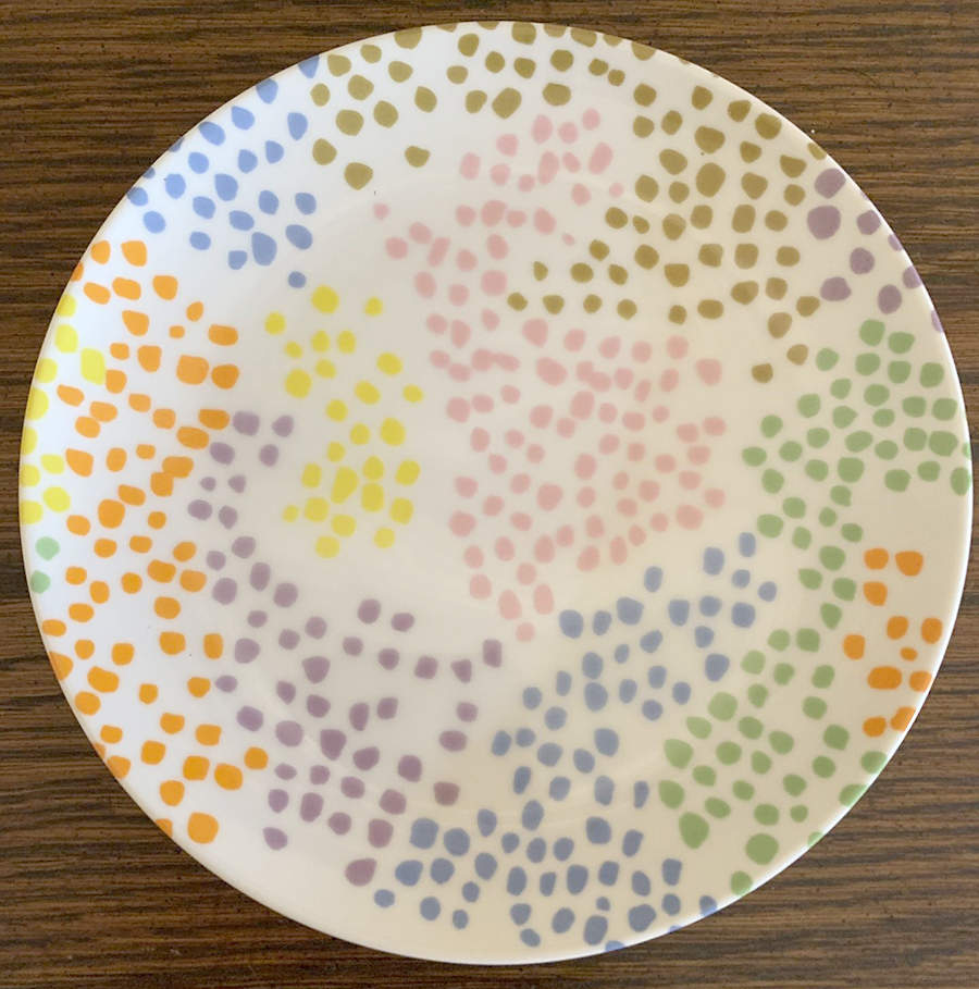 Confetti Salad Plate by Fitz & Floyd-1