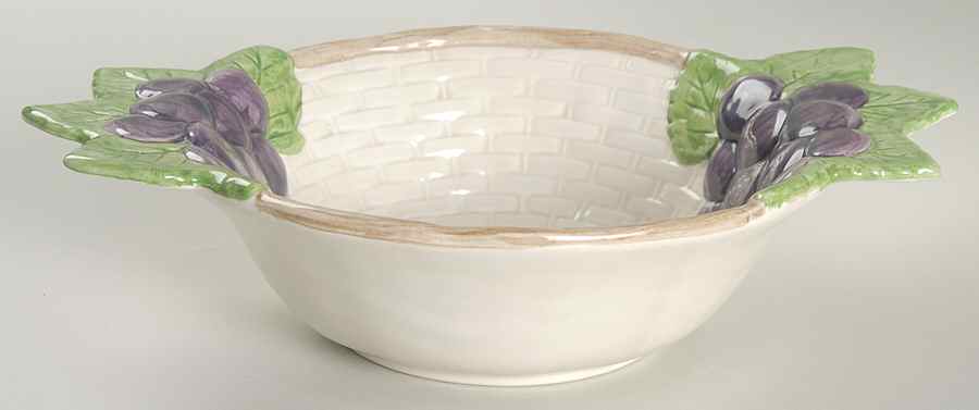 Sonoma Vineyard Lugged Cereal Bowl by Fitz & Floyd-1