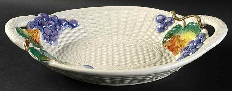 Sonoma Vineyard 13" Handled Basket by Fitz & Floyd-1