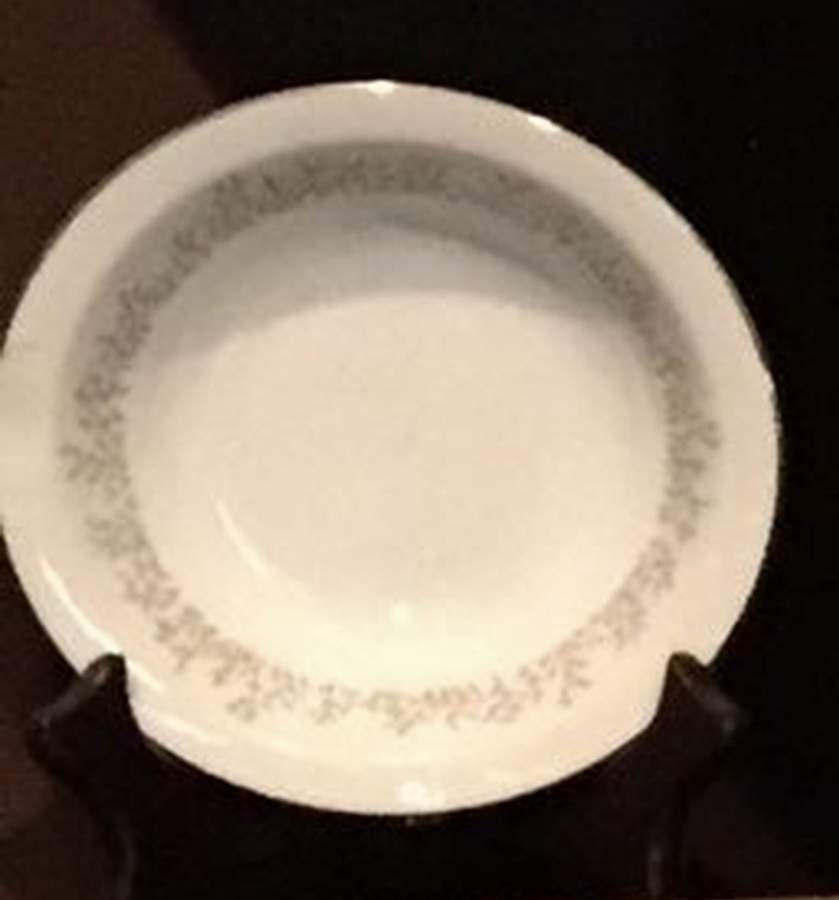 Silver Pine Fruit/Dessert (Sauce) Bowl by Fine China of Japan-1