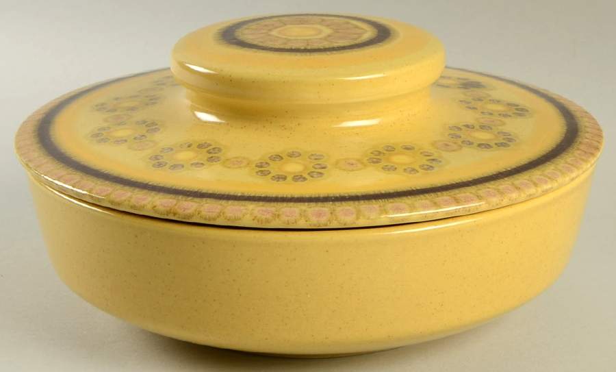 Honeycomb Round Covered Vegetable by Franciscan-1