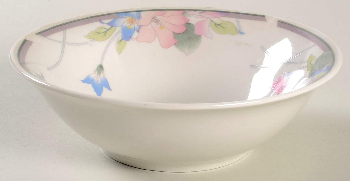 Avantiage Floral Coupe Cereal Bowl by Fine China of China-1