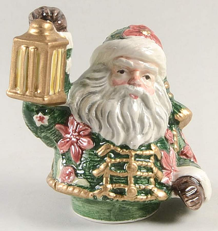 Father Christmas Stacking Pepper Shaker by Fitz & Floyd-1