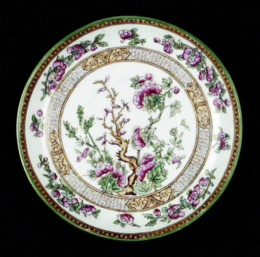 Indian Tree Saucer by Foley-1