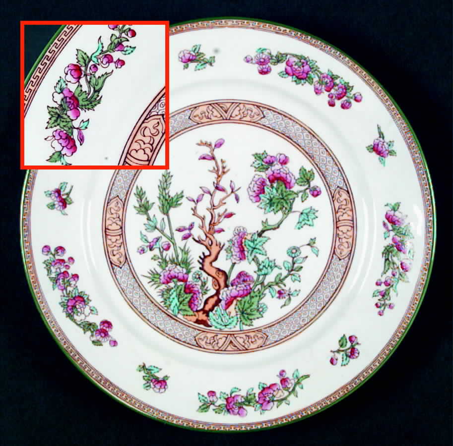Indian Tree Luncheon Plate by Foley-1