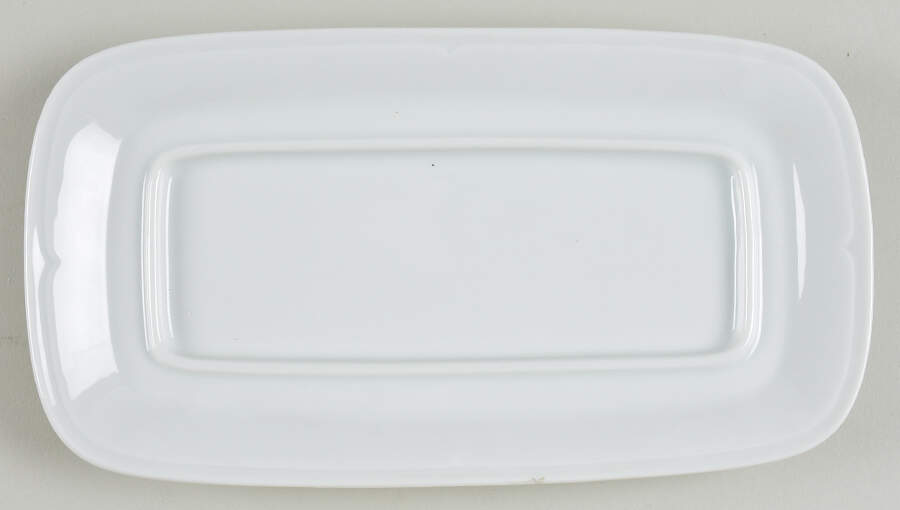 French Garden (Porcelain) 1/4 Lb Butter No Lid by Fine China of Japan-1