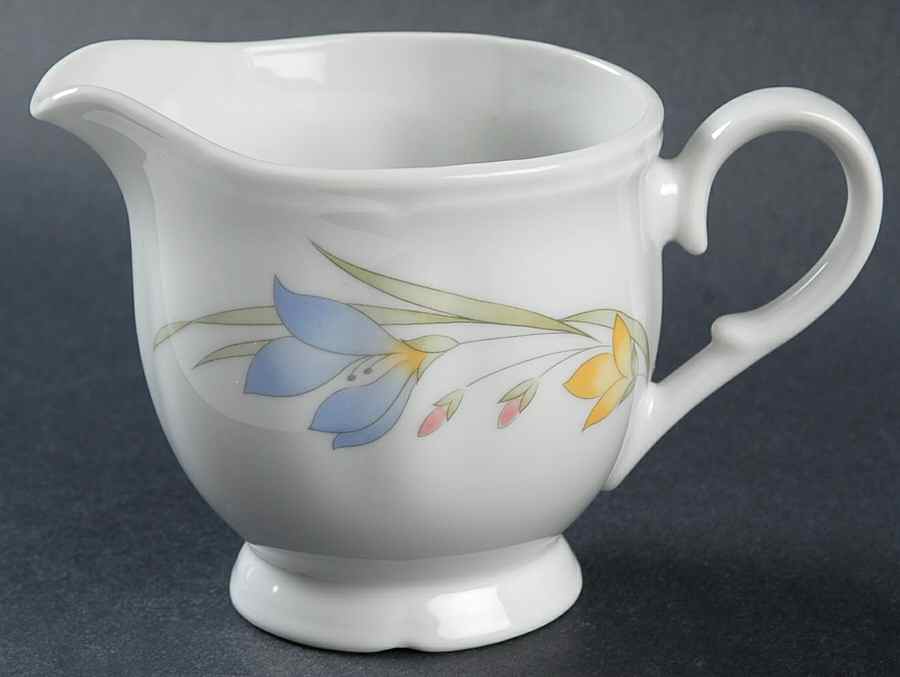 French Garden (Porcelain) Creamer by Fine China of Japan-1