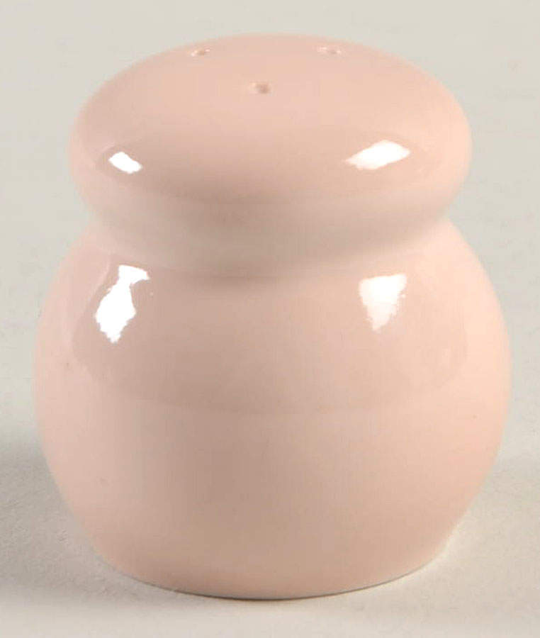Total Color-Shell Peach (Round) Individual Salt Shaker by Fitz and Floyd-1