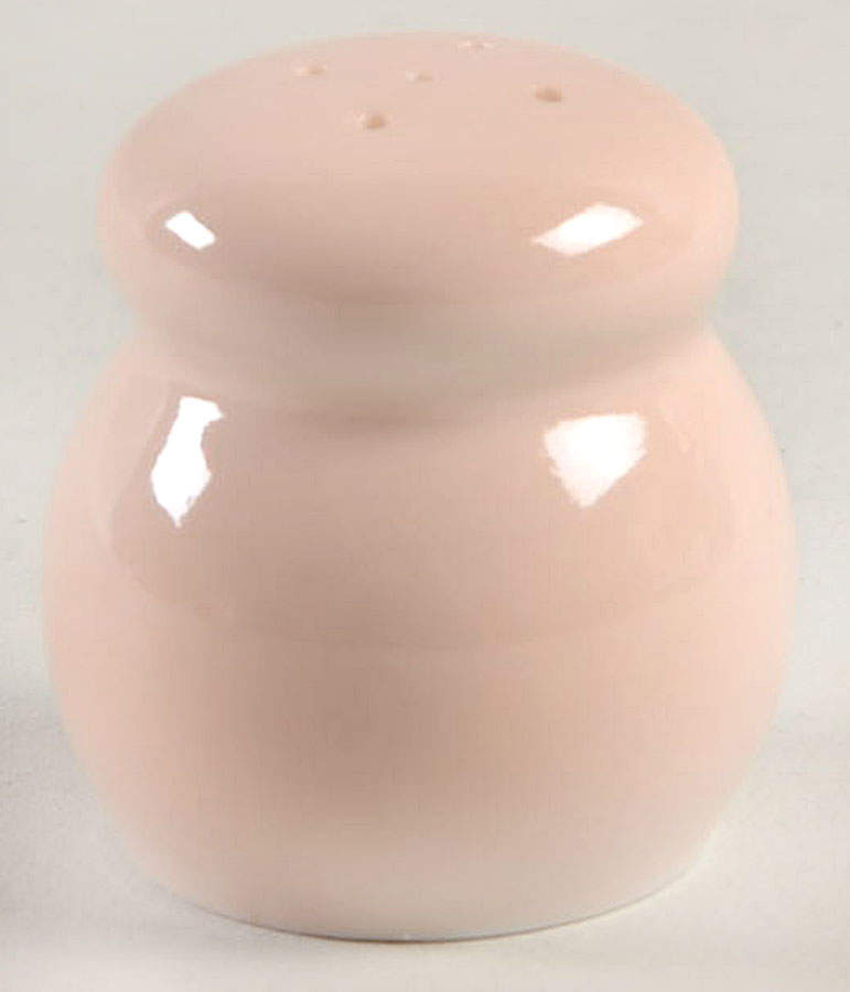 Total Color-Shell Peach (Round) Individual Pepper Shaker by Fitz and Floyd-1