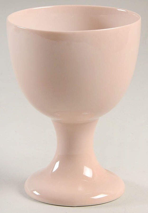 Total Color-Shell Peach (Round) China Goblet by Fitz and Floyd-1