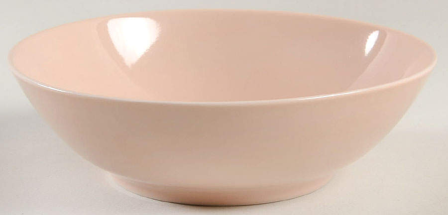 Total Color-Shell Peach (Round) Coupe Cereal Bowl by Fitz and Floyd-1