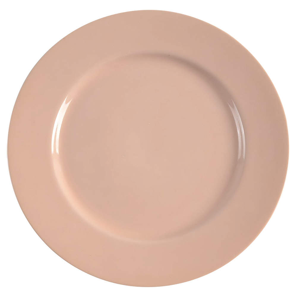 Total Color-Shell Peach (Round) Dinner Plate by Fitz and Floyd-1