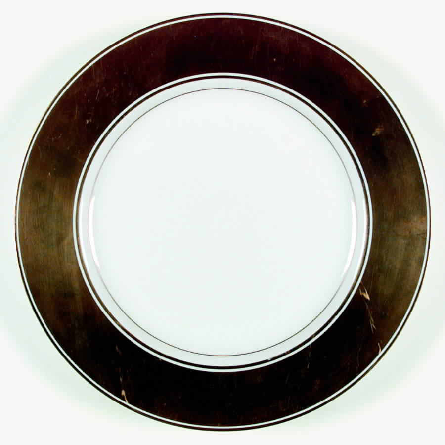 Gold Rondelet Service Plate (Charger) by Fitz & Floyd-1