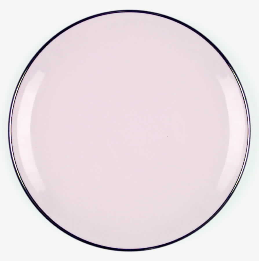 Classic Petal Pink Dinner Plate by Flintridge-1
