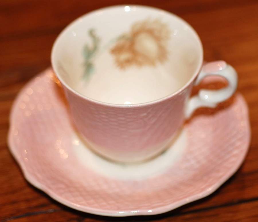 FON48 Flat Demitasse Cup & Saucer Set by Fondeville-1