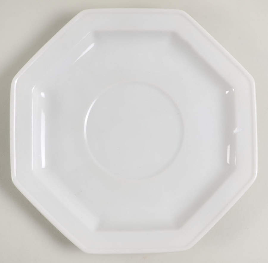 Blanche Oblique Saucer for Cream Soup Bowl by Fitz & Floyd-1