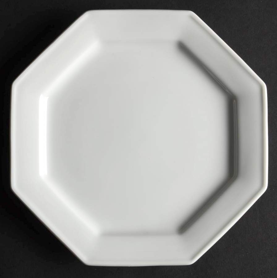 Blanche Oblique Bread & Butter Plate by Fitz & Floyd-1