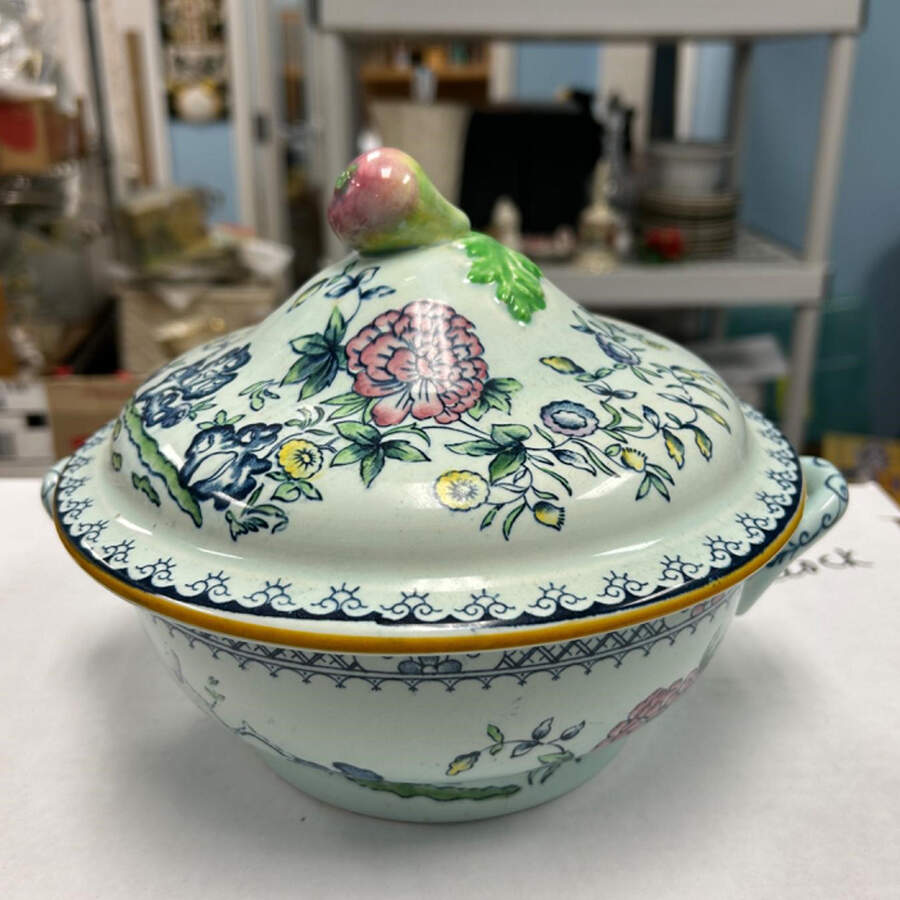 FIL8 Round Covered Vegetable by S Fieldings & Co.-1