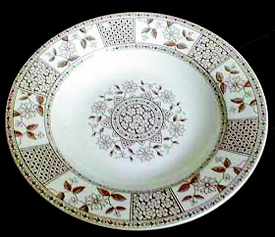 Morocco Rim Soup Bowl by Thomas Forester & Sons-1