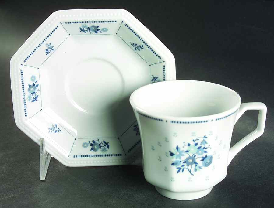 Jamestown Footed Cup & Saucer Set by Fairfield-1