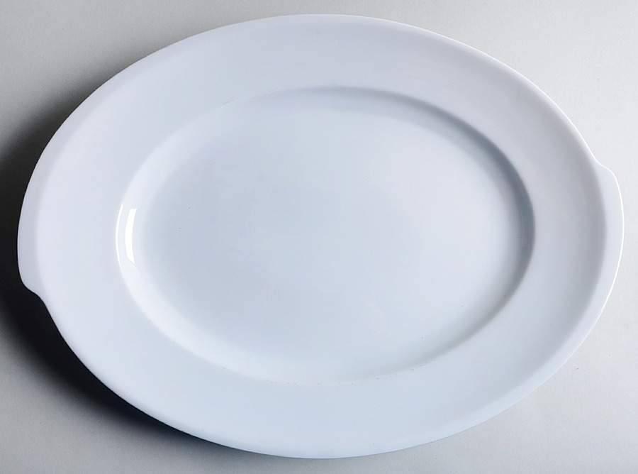 FUR32 14" Oval Serving Platter by Furstenberg-1