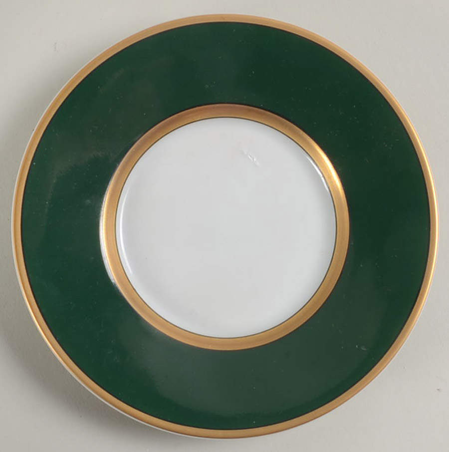Renaissance Green (Restaurant, Switzerland) Saucer for Demitasse Cup by Fitz & Floyd-1