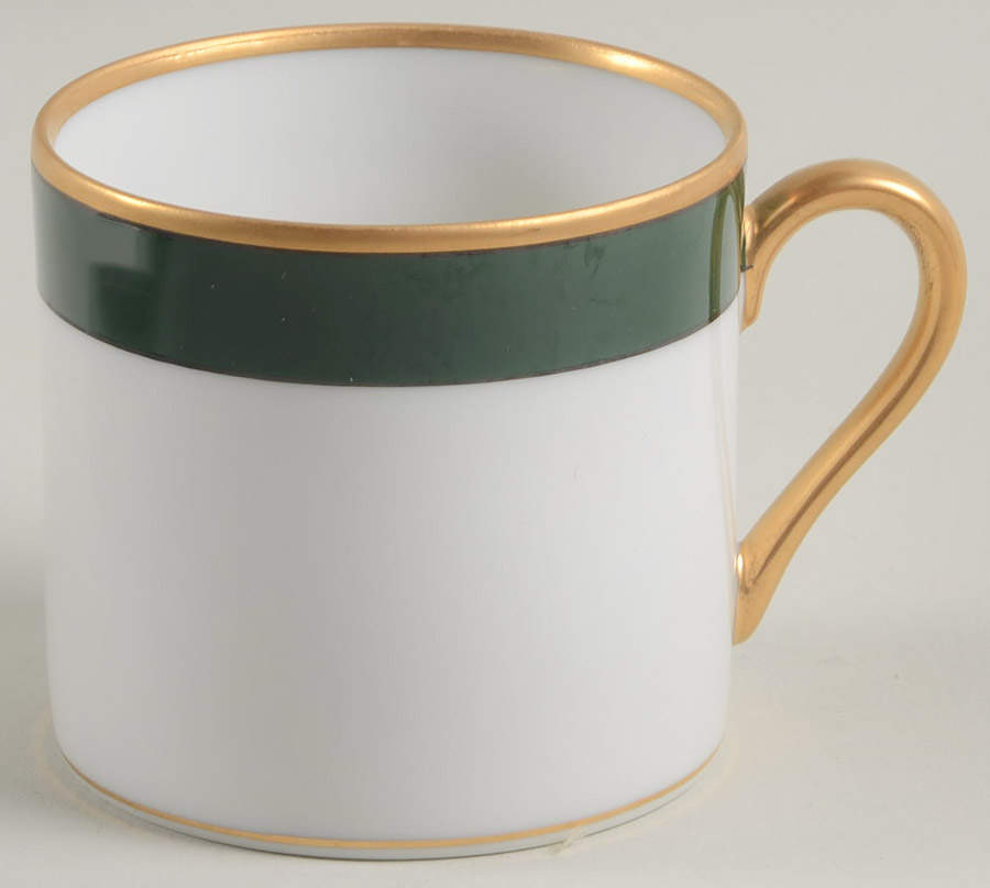 Renaissance Green (Restaurant, Switzerland) Flat Demitasse Cup by Fitz & Floyd-1