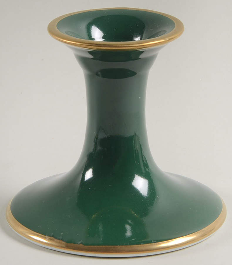 Renaissance Green (Restaurant, Switzerland) Single Light Candlestick by Fitz & Floyd-1