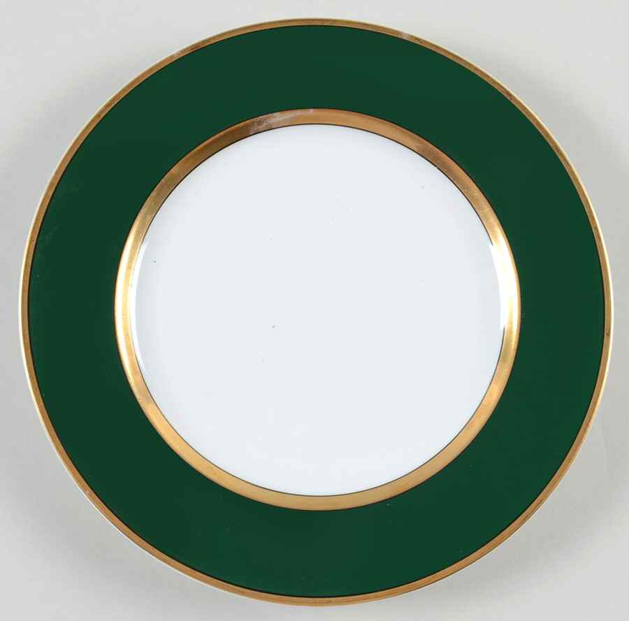 Renaissance Green (Restaurant, Switzerland) Salad Plate by Fitz & Floyd-1