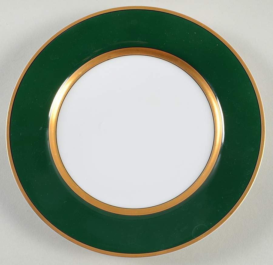 Renaissance Green (Restaurant, Switzerland) Bread & Butter Plate by Fitz & Floyd-1