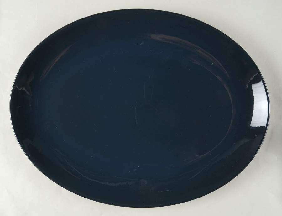 Teak (No Trim) 16" Oval Serving Platter by Franciscan-1