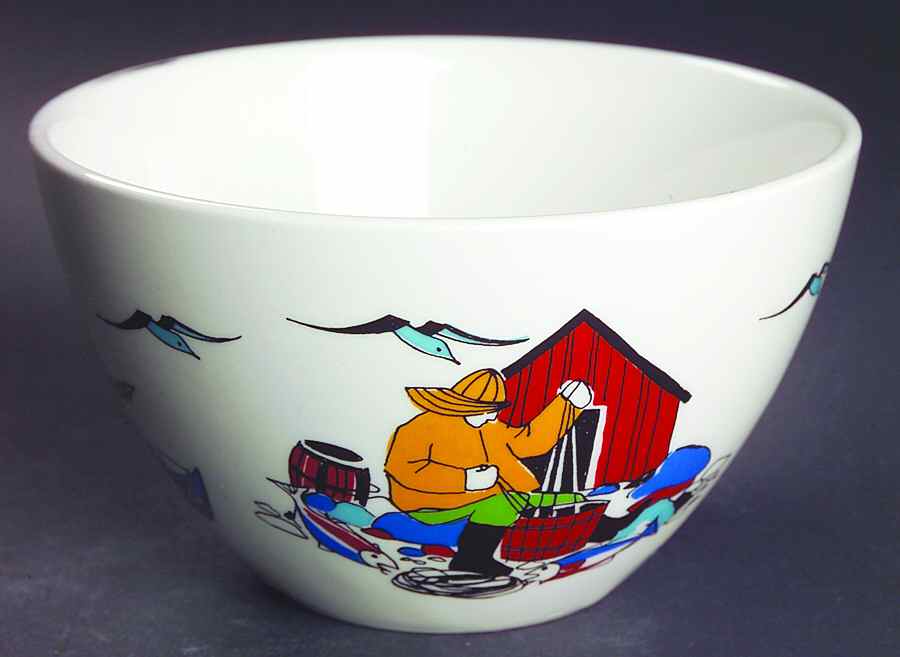 Torskefiske 5" All Purpose Bowl by Figgjo (Norway)-1