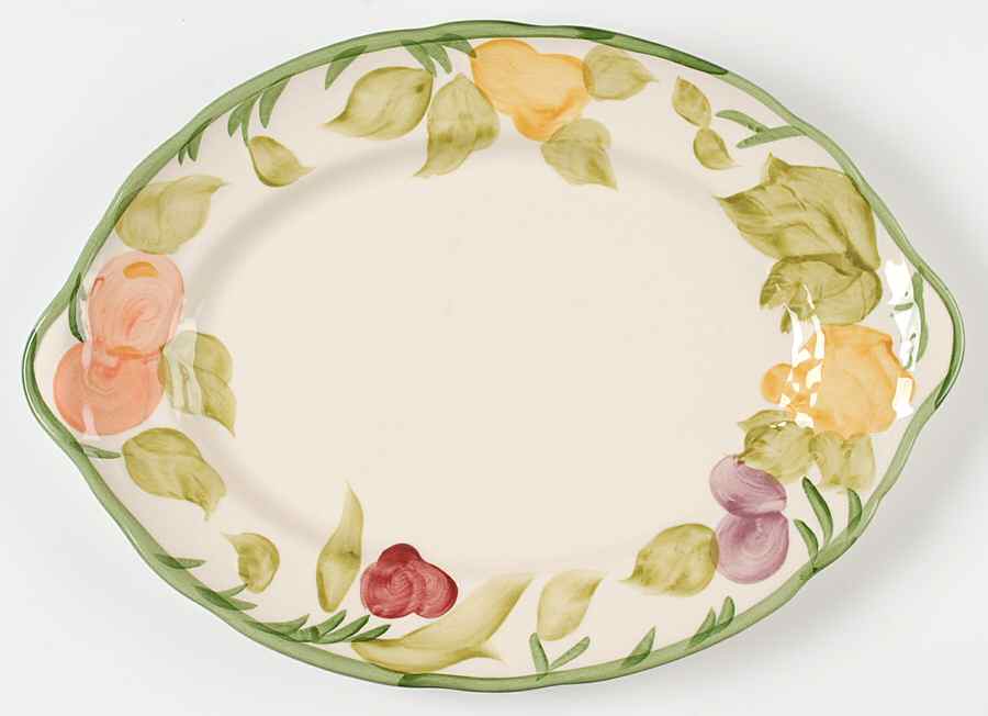 Fresh Fruit 14" Oval Serving Platter by Franciscan-1