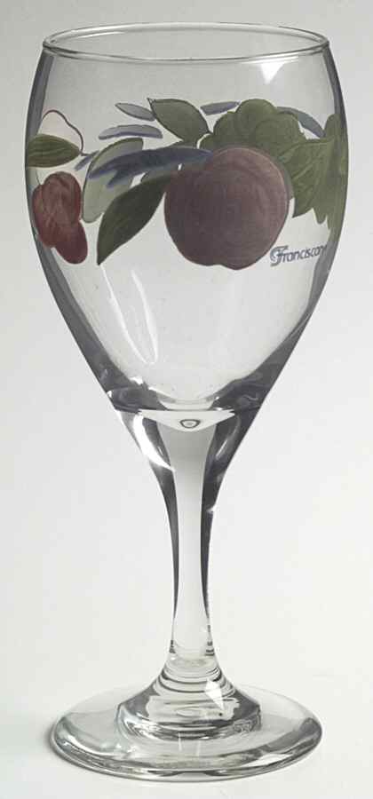 Fresh Fruit 10 Oz Glassware Goblet by Franciscan-1